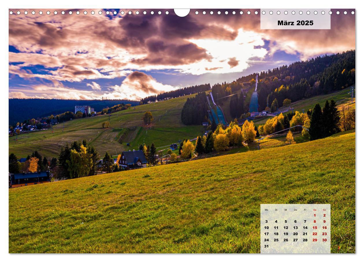 Bild: 9783435014255 | Oberwiesenthal und der Fichtelberg im Erzgebirge (Wandkalender 2025...