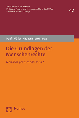 Cover: 9783756006199 | Die Grundlagen der Menschenrechte | Moralisch, politisch oder sozial?