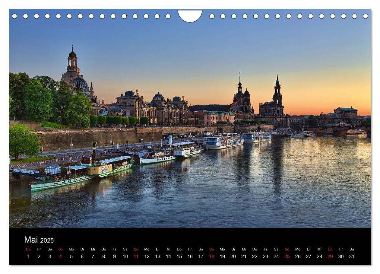 Bild: 9783435610457 | Schaufelraddampfer (Wandkalender 2025 DIN A4 quer), CALVENDO...