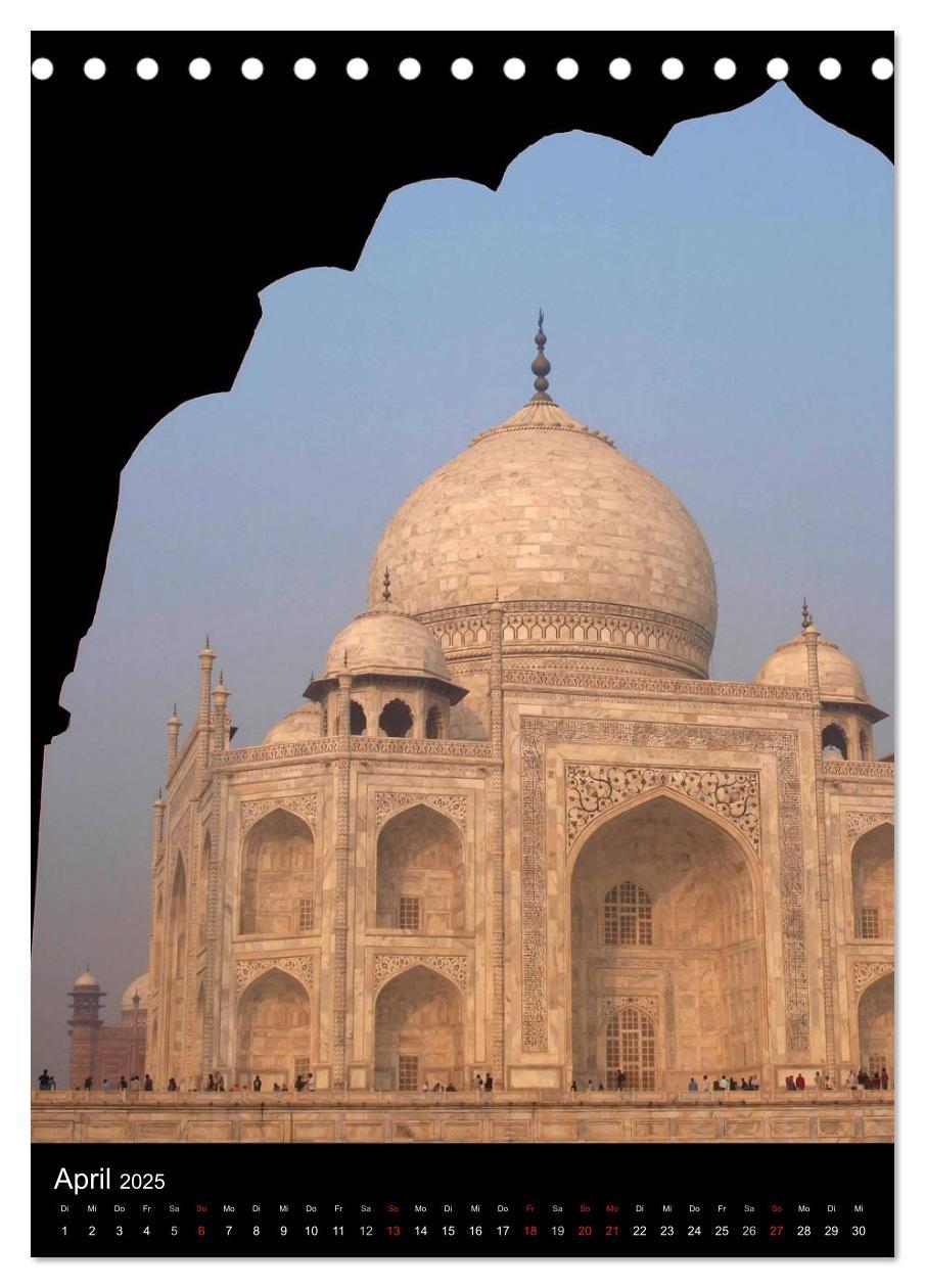 Bild: 9783457020135 | Taj Mahal - Monument der Liebe (Tischkalender 2025 DIN A5 hoch),...