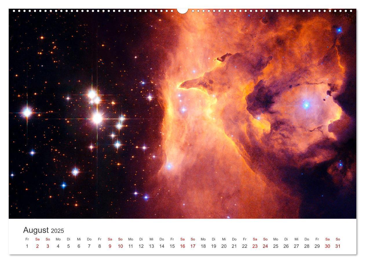 Bild: 9783383918087 | Nebel &amp; Galaxien - Faszination Weltraum (Wandkalender 2025 DIN A2...