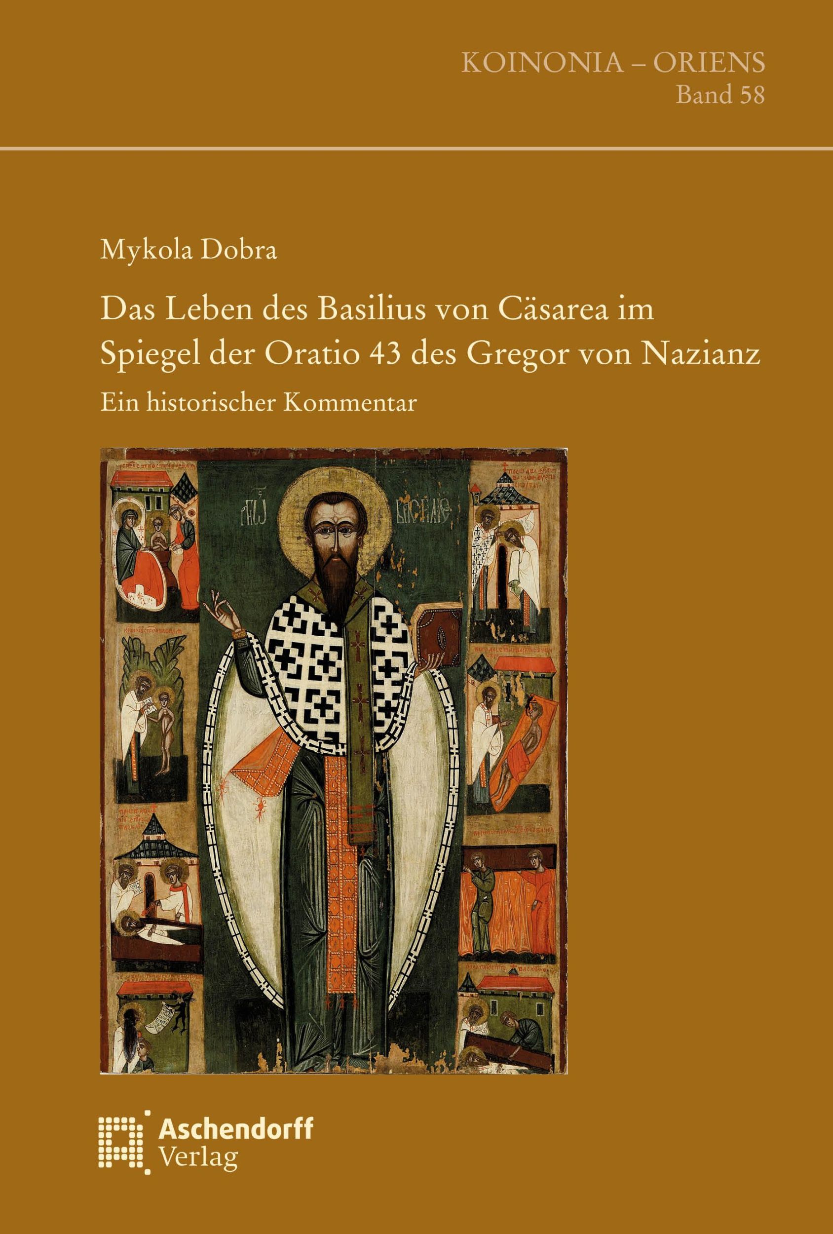 Cover: 9783402225264 | Das Leben des Basilius von Cäsarea im Spiegel der Oratio 43 des...