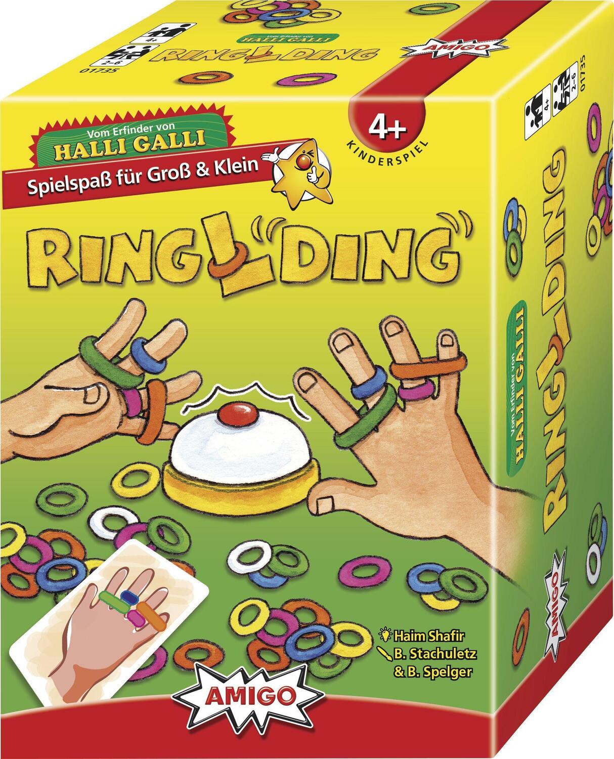 Bild: 4007396017359 | Ringlding | AMIGO - Kinderspiel | Haim Shafir (u. a.) | Spiel | 01735