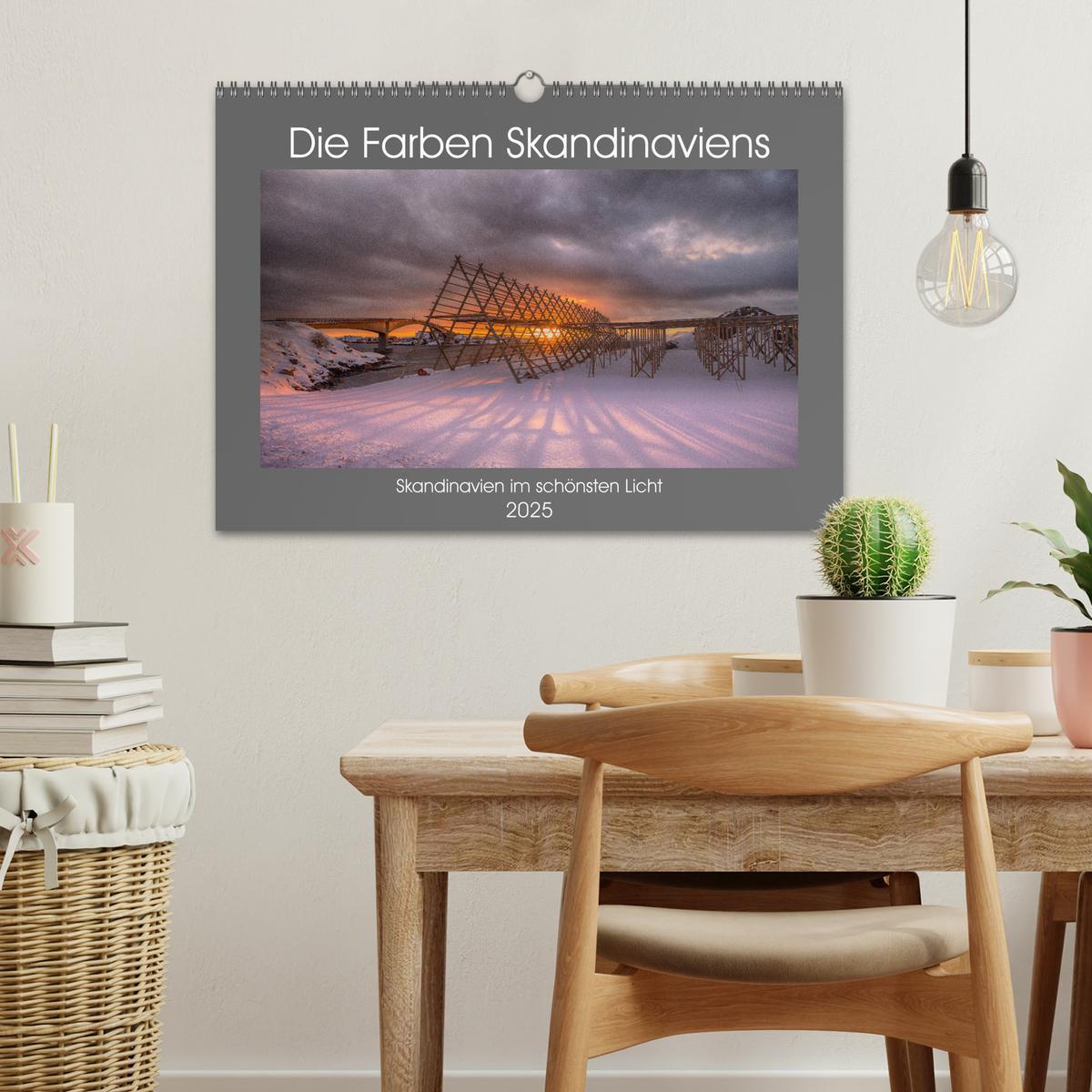 Bild: 9783435218578 | Die Farben Skandinaviens (Wandkalender 2025 DIN A3 quer), CALVENDO...