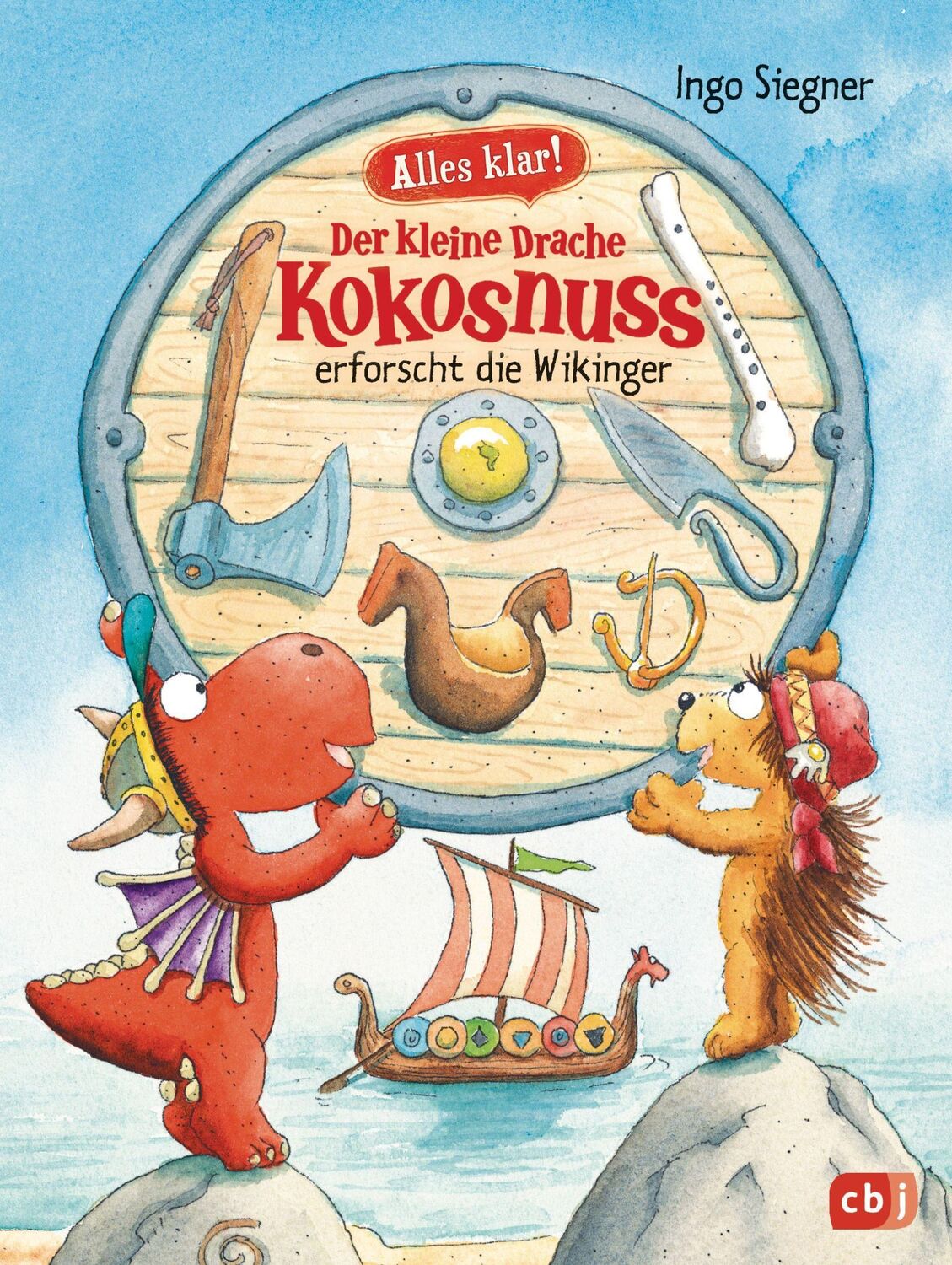 Cover: 9783570179109 | Alles klar! Der kleine Drache Kokosnuss erforscht die Wikinger | Buch