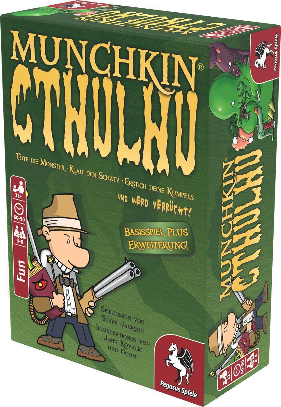 Bild: 4250231704147 | Munchkin Cthulhu 1+2 | Steve Jackson | Spiel | Deutsch | 2012