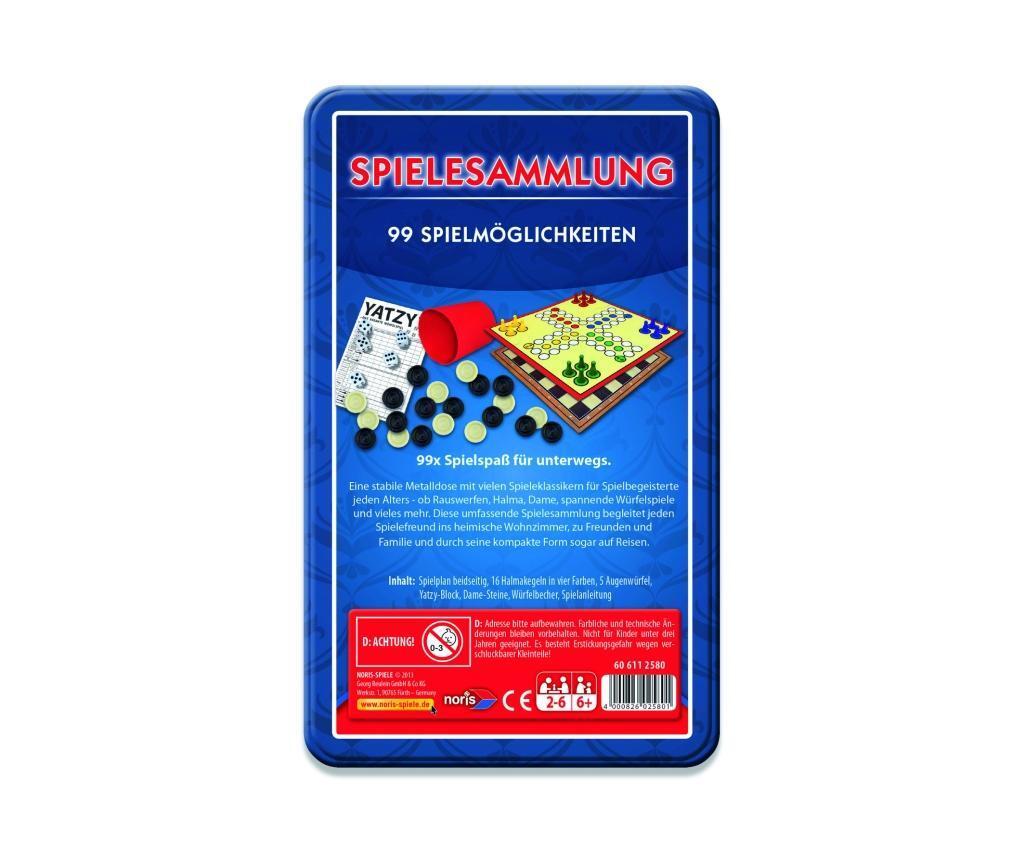 Bild: 4000826025801 | Spielesammlung 99 Spielmöglichkeiten in Metallbox | Spiel | Deutsch