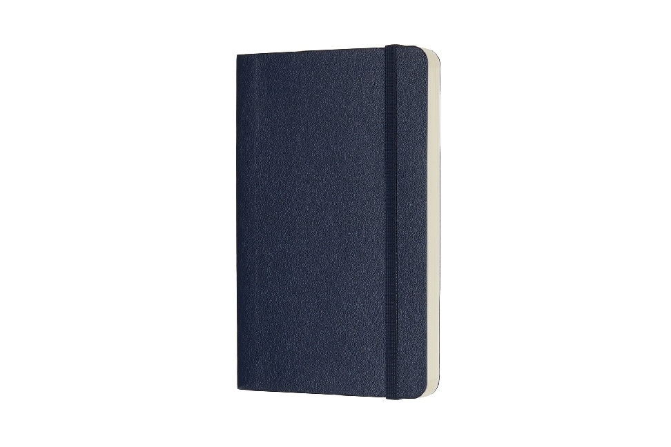 Bild: 8055002854726 | Moleskine Notizbuch Pocket/A6, Blanko, Soft Cover, Saphir | Buch