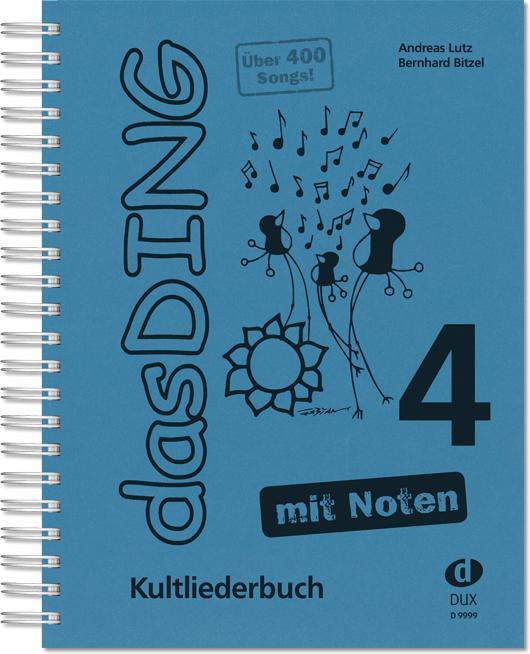 Cover: 9783868492477 | Das Ding 4 mit Noten | Kultliederbuch | Andreas Lutz | Broschüre