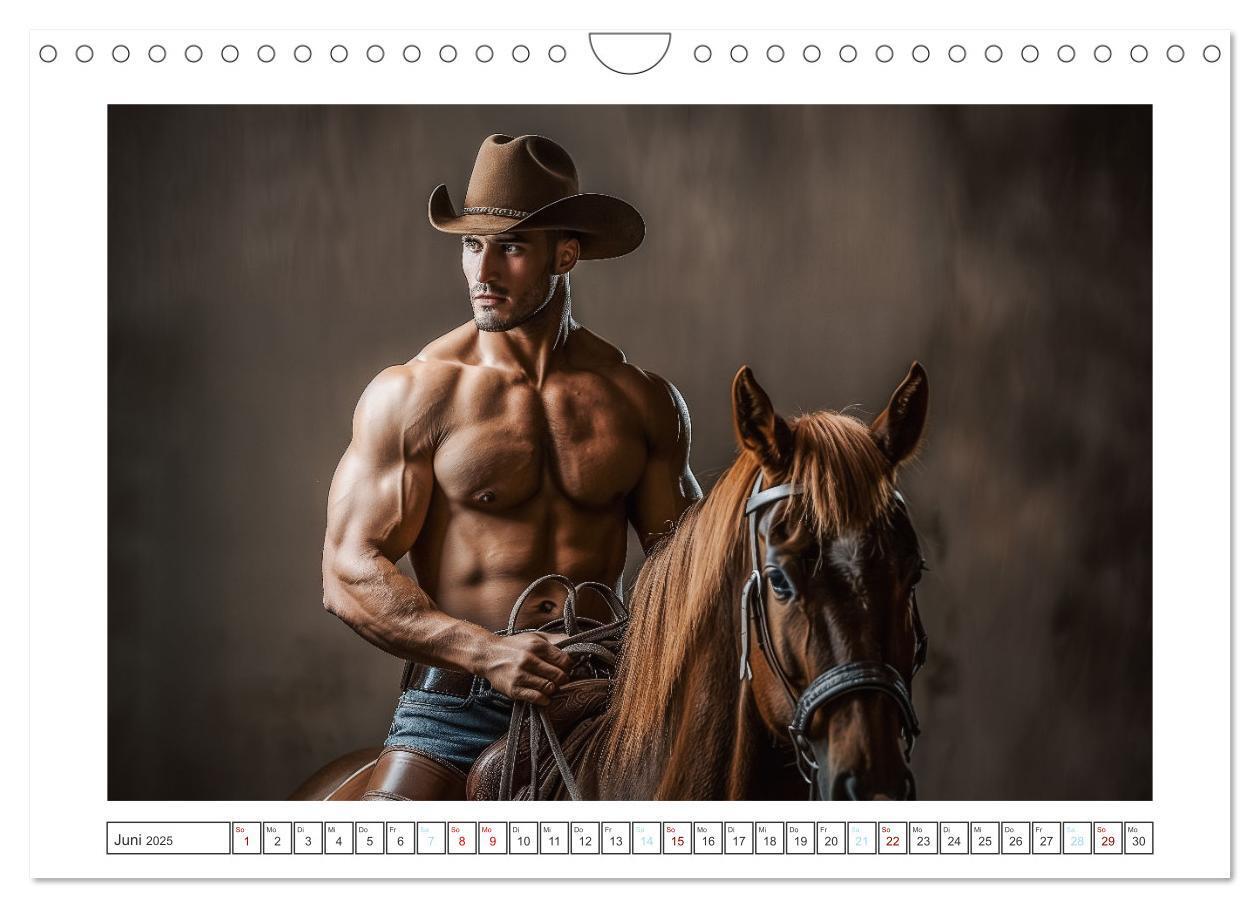 Bild: 9783383788963 | Im Bann des Cowboys (Wandkalender 2025 DIN A4 quer), CALVENDO...