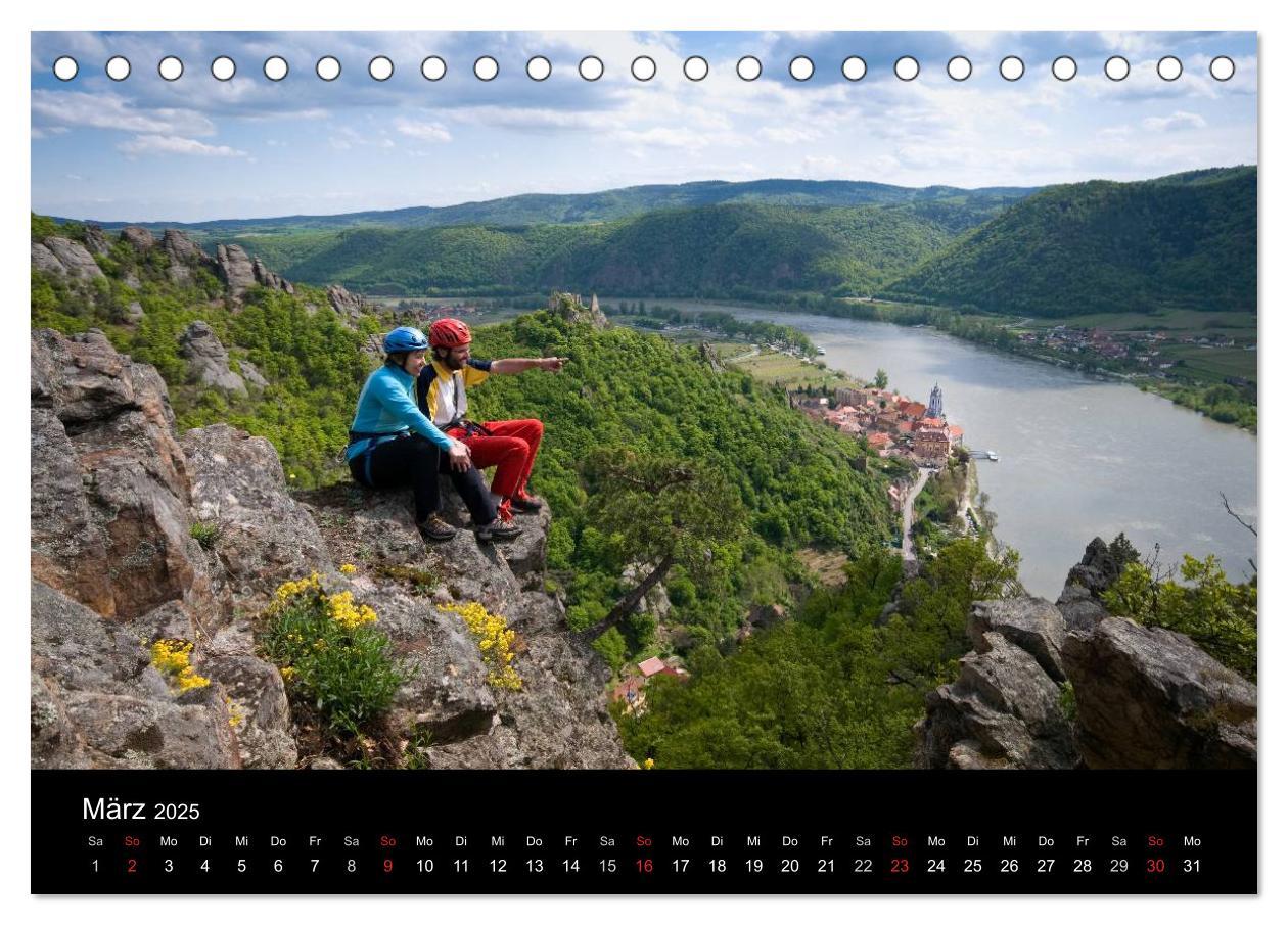 Bild: 9783435700967 | Wachau, Wachau, du Träumerin (Tischkalender 2025 DIN A5 quer),...