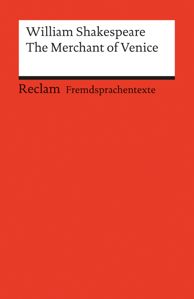 Cover: 9783150090503 | The Merchant of Venice. Englischer Text mit deutschen...