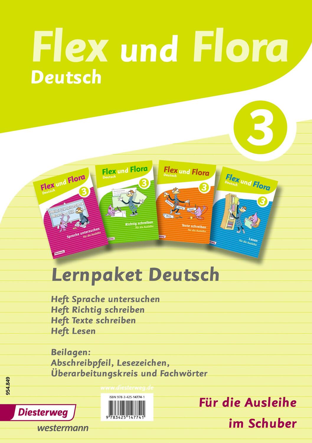 Cover: 9783425147741 | Flex und Flora 3. Themenhefte. Paket: für die Ausleihe....