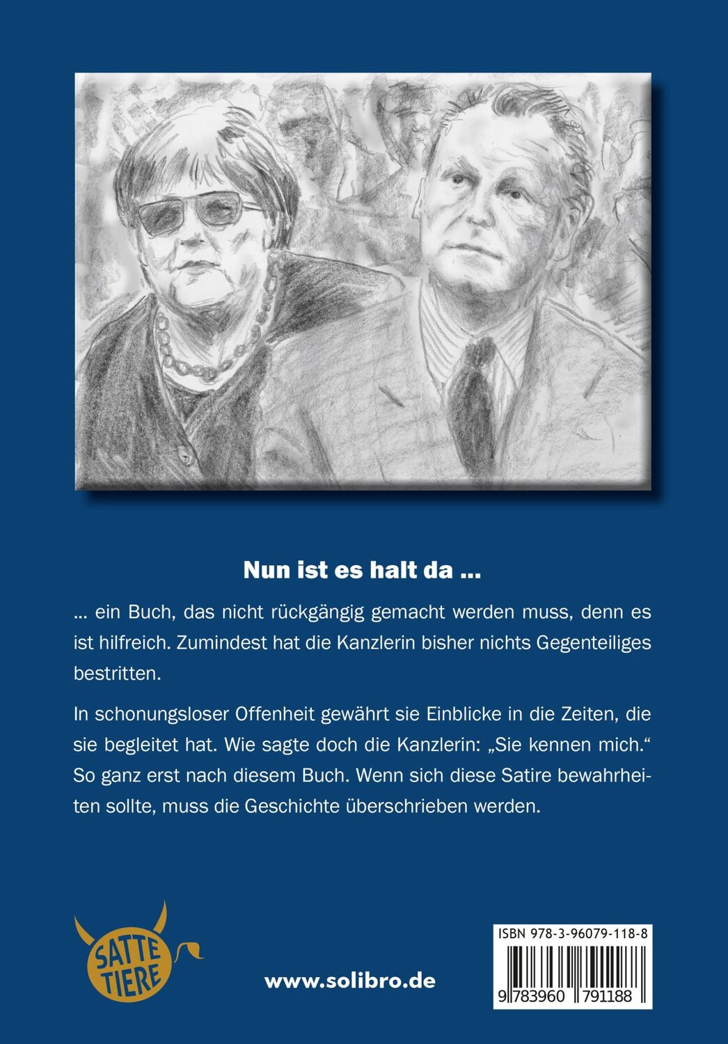 Rückseite: 9783960791188 | Frechheit | Die alternativlose Autobiografie von Angela Merkel | Buch