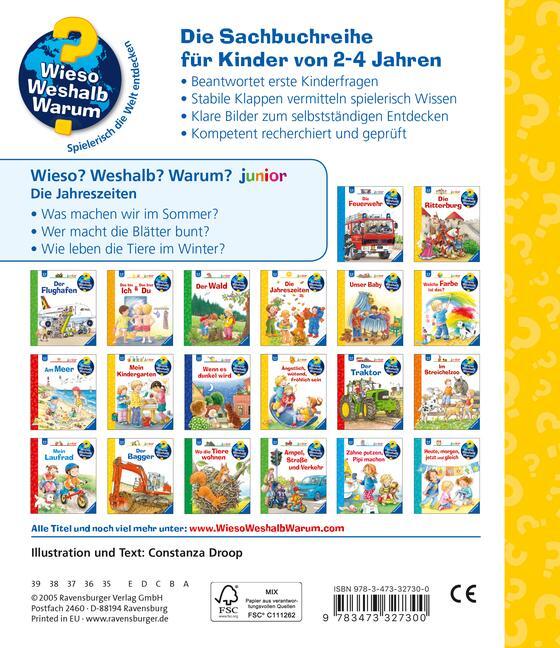 Bild: 9783473327300 | Wieso? Weshalb? Warum? junior, Band 10: Die Jahreszeiten | Droop