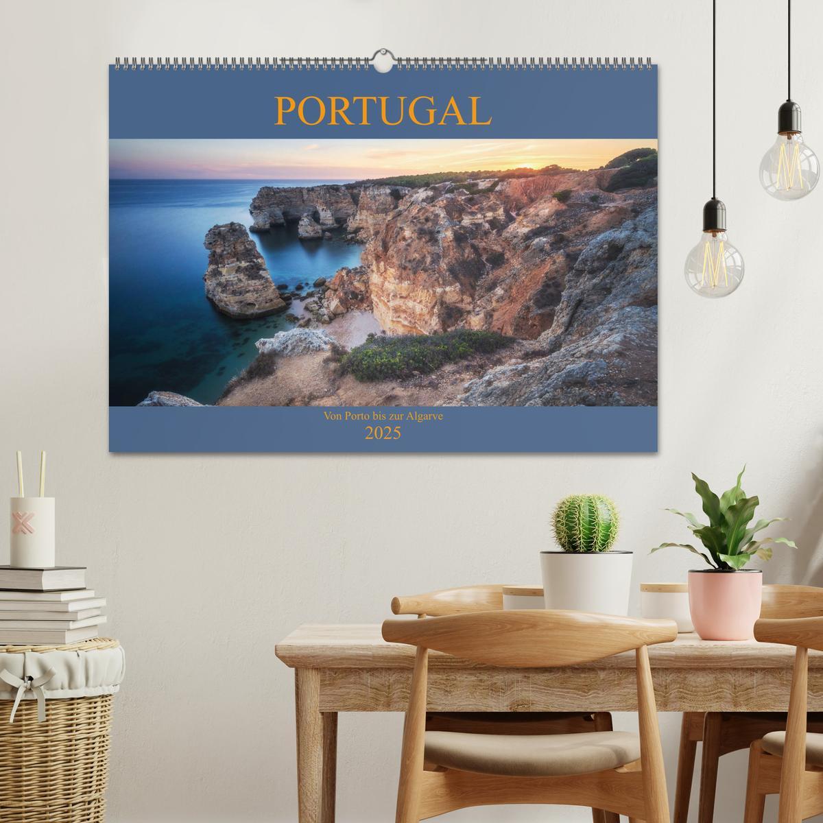 Bild: 9783435345625 | Portugal - Von Porto bis zur Algarve (Wandkalender 2025 DIN A2...