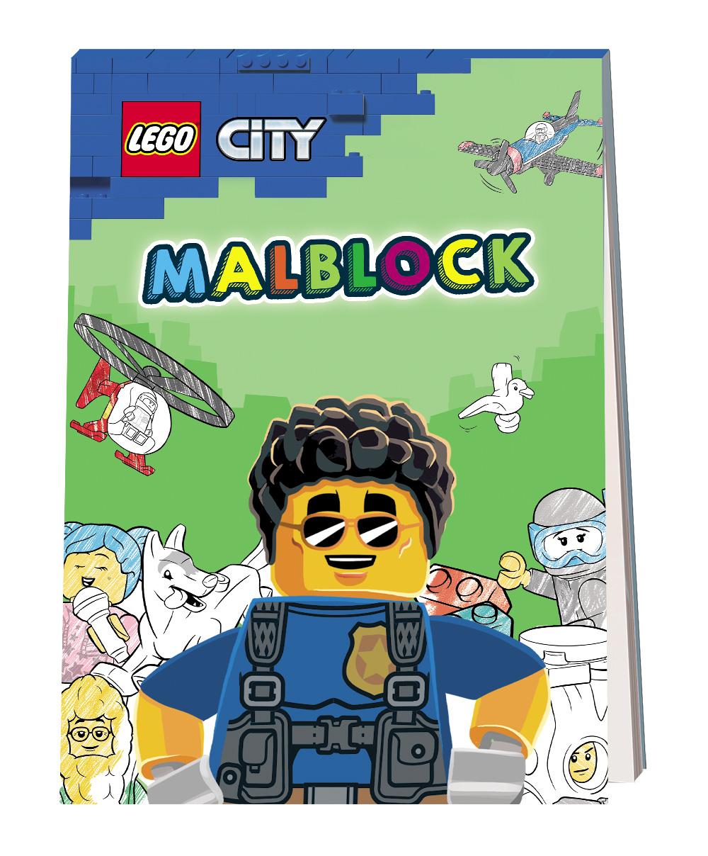 Cover: 9783960805915 | LEGO® City - Malblock | Taschenbuch | LEGO® City | 80 S. | Deutsch