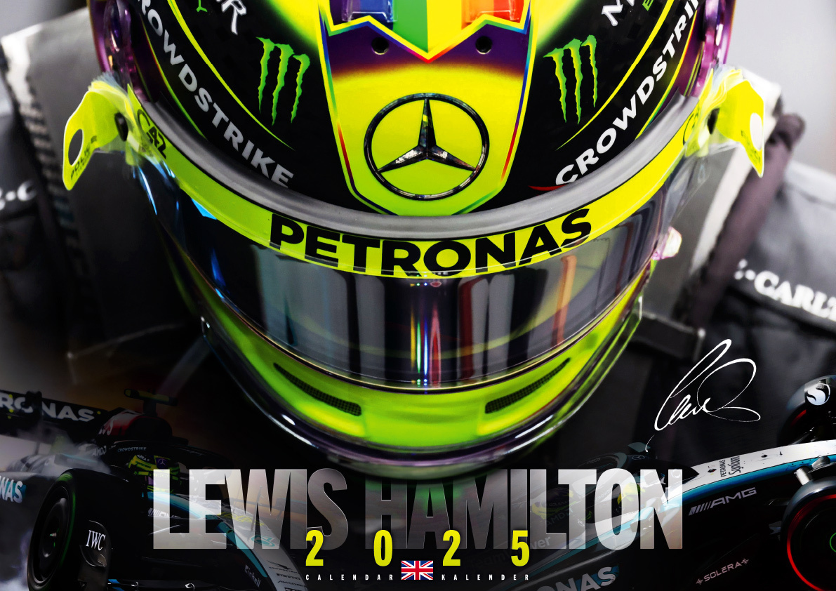 Cover: 9798893610475 | Lewis Hamilton Kalender 2025 | Kalender | 14 S. | Deutsch | 2025