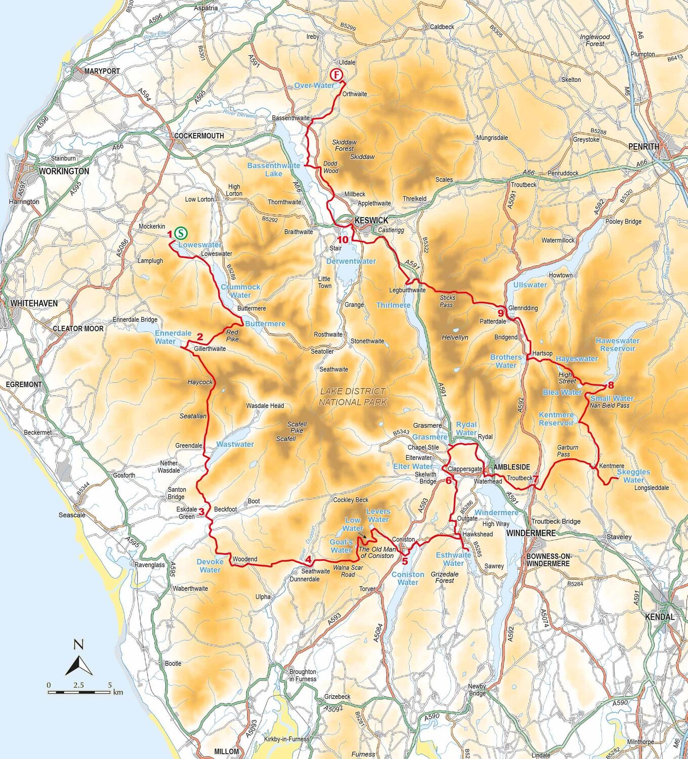 Bild: 9781786310873 | Joss Naylor's Lakes, Meres and Waters of the Lake District | Crow