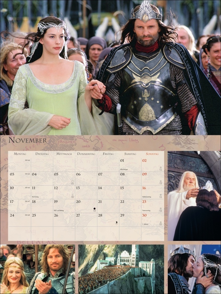 Bild: 9783756404988 | Der Herr der Ringe Broschur XL Kalender 2025 | Kalender | 28 S. | 2025