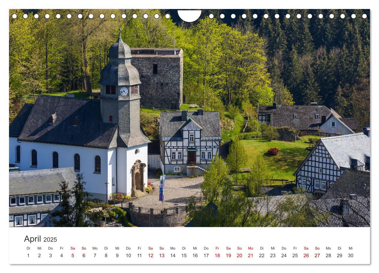 Bild: 9783435018659 | Nordenau - Die Perle des Hochsauerlandes (Wandkalender 2025 DIN A4...