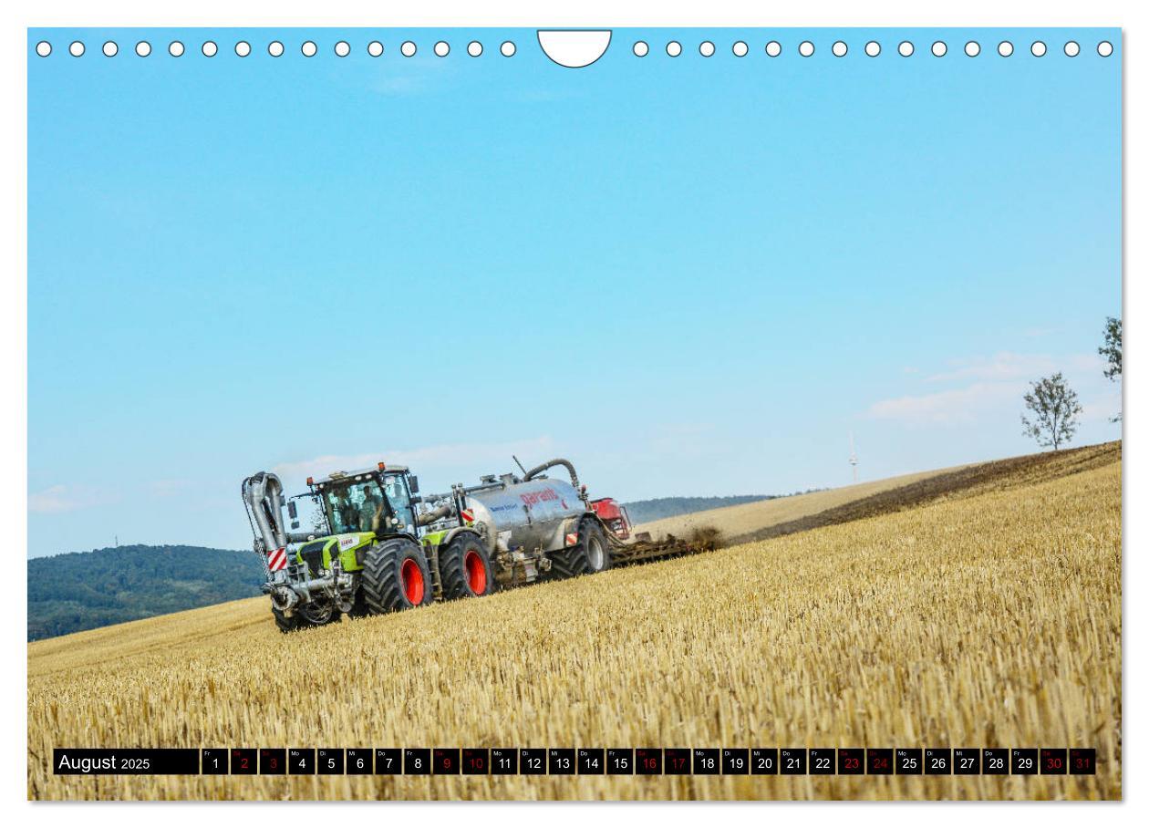 Bild: 9783435244539 | Landwirtschaft - Hightech auf dem Feld (Wandkalender 2025 DIN A4...