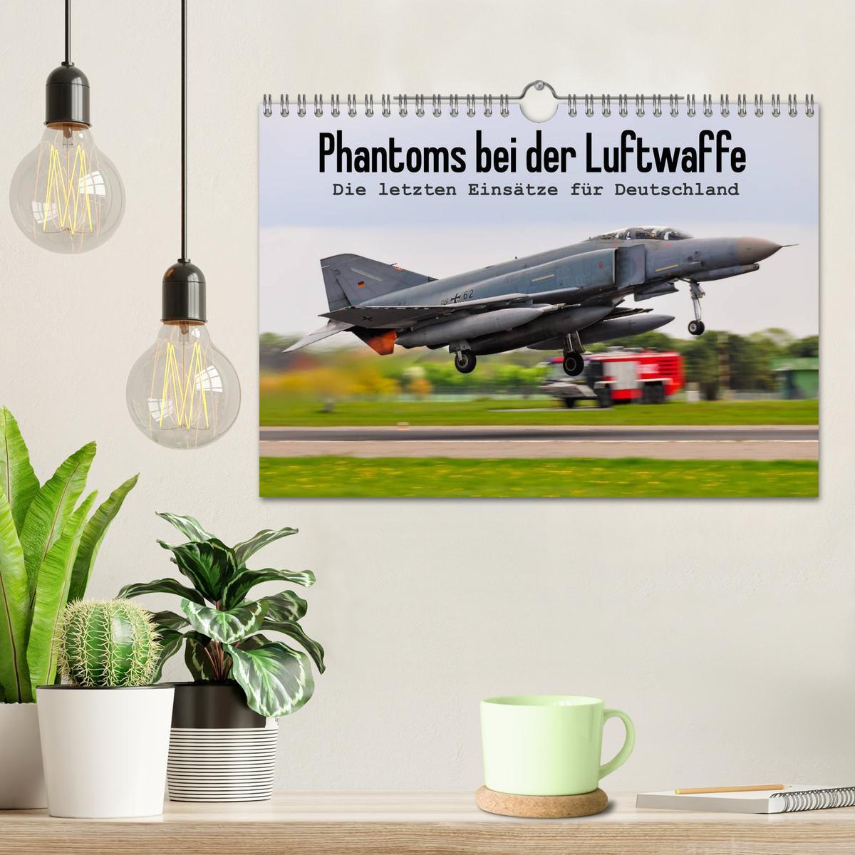 Bild: 9783435714544 | Phantoms bei der Luftwaffe (Wandkalender 2025 DIN A4 quer),...