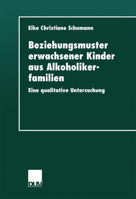 Cover: 9783824443390 | Beziehungsmuster erwachsener Kinder aus Alkoholikerfamilien | Buch