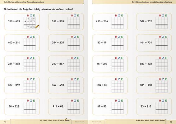 Bild: 9783946904410 | Ich kann schriftlich addieren und subtrahieren - 2 Arbeitshefte im Set