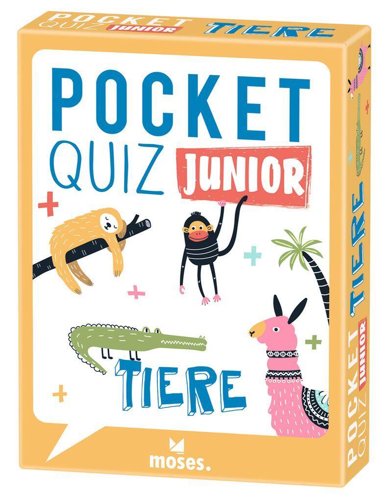 Cover: 9783964551030 | Pocket Quiz junior Tiere | Jürgen Winzer | Spiel | Pocket Quiz Junior