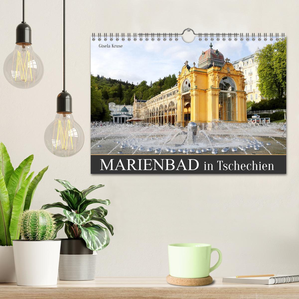 Bild: 9783383862106 | Marienbad in Tschechien (Wandkalender 2025 DIN A4 quer), CALVENDO...