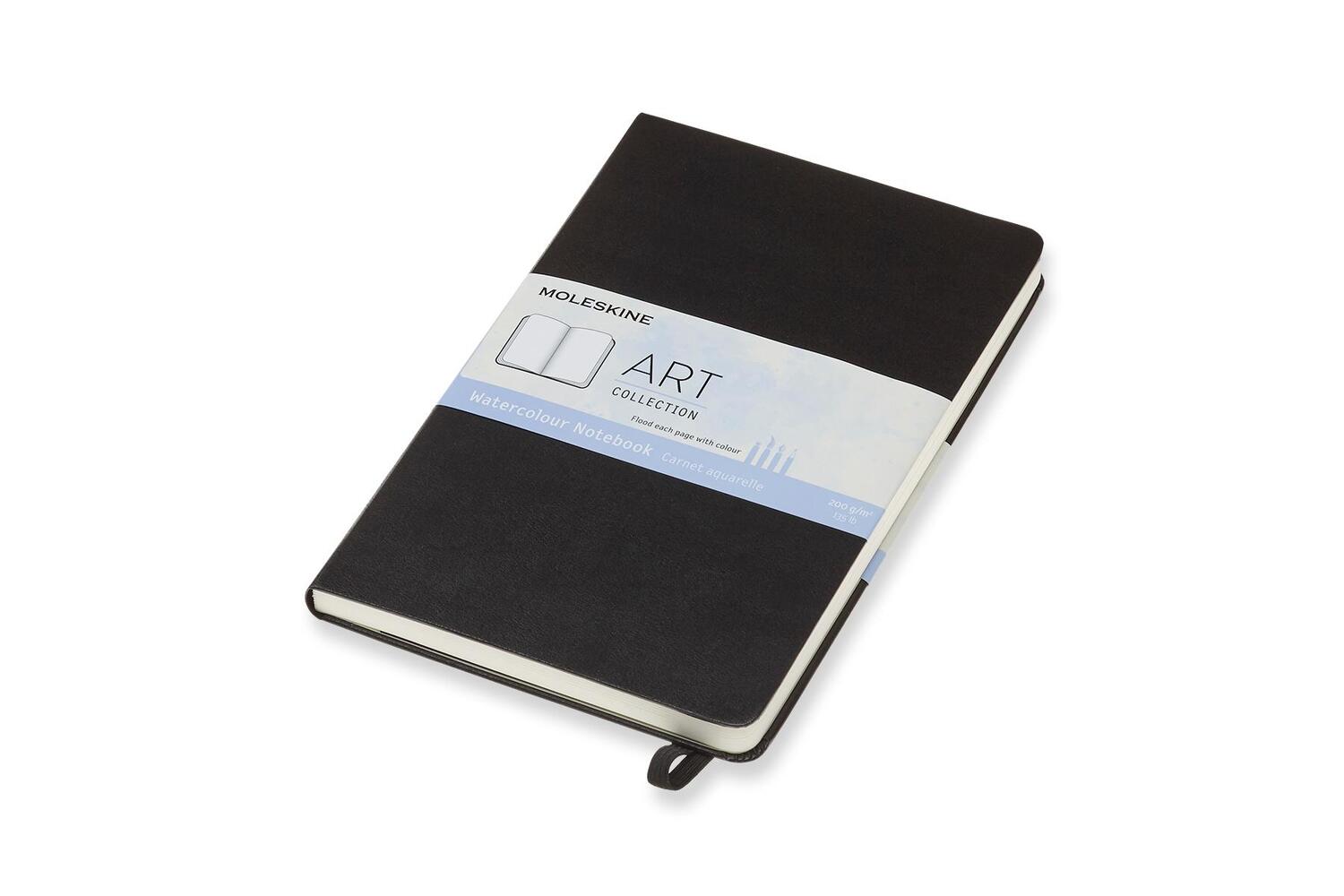 Cover: 8058341715635 | Moleskine Aquarell Notizbuch Large/A5, 200G-Aquarellpapier, Hard...