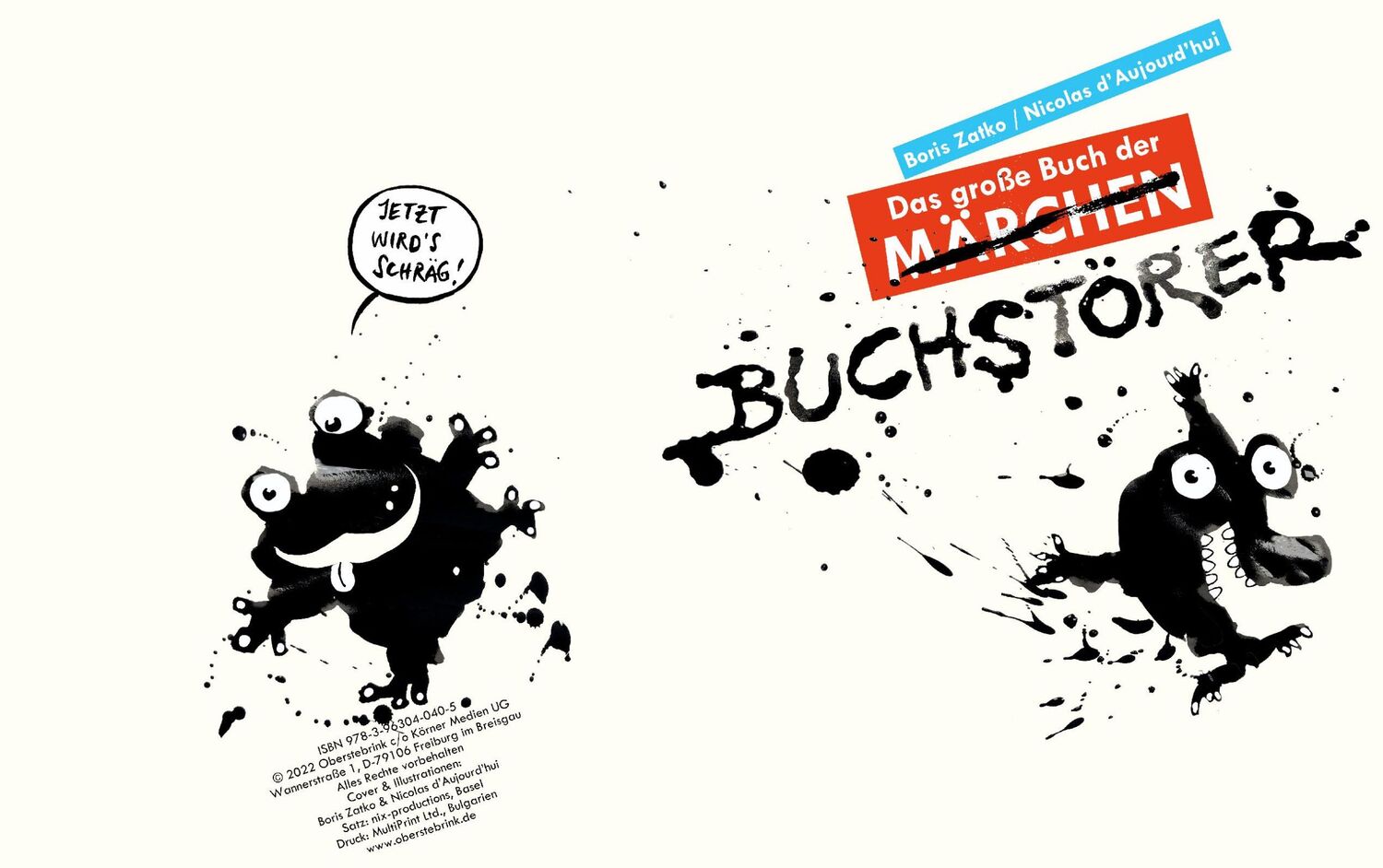 Bild: 9783963040405 | Das große Buch der Buchstörer | Boris Zatko (u. a.) | Buch | 68 S.