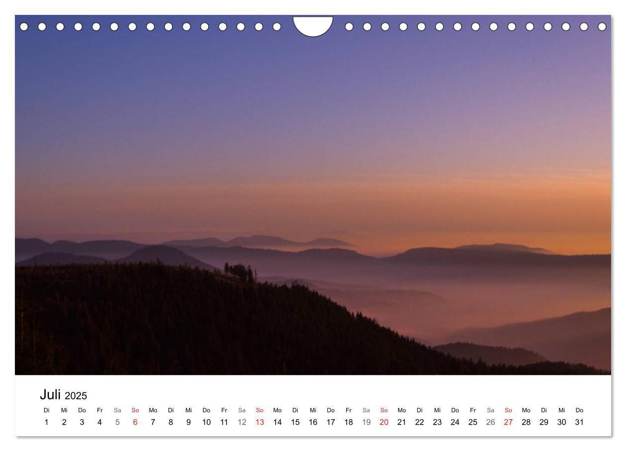 Bild: 9783435580118 | Naturerlebnis Nordschwarzwald (Wandkalender 2025 DIN A4 quer),...