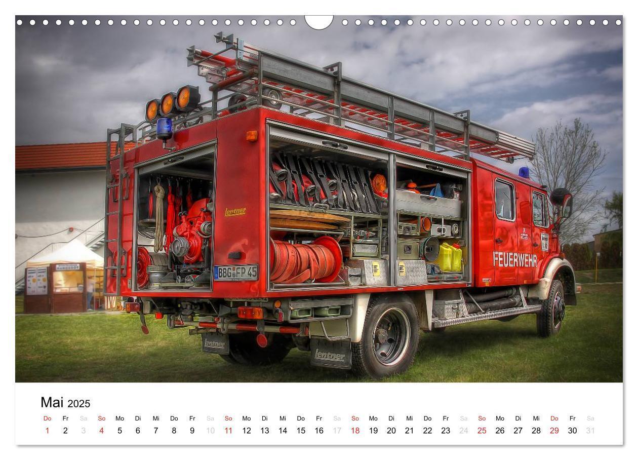 Bild: 9783435637539 | Feuerwehr im Bernburger Land (Wandkalender 2025 DIN A3 quer),...