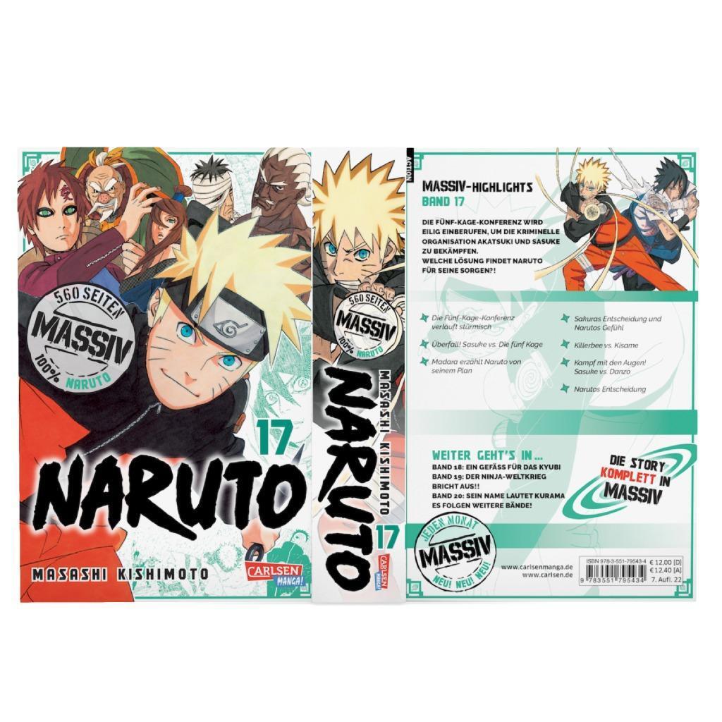 Bild: 9783551795434 | NARUTO Massiv 17 | Masashi Kishimoto | Taschenbuch | NARUTO Massiv