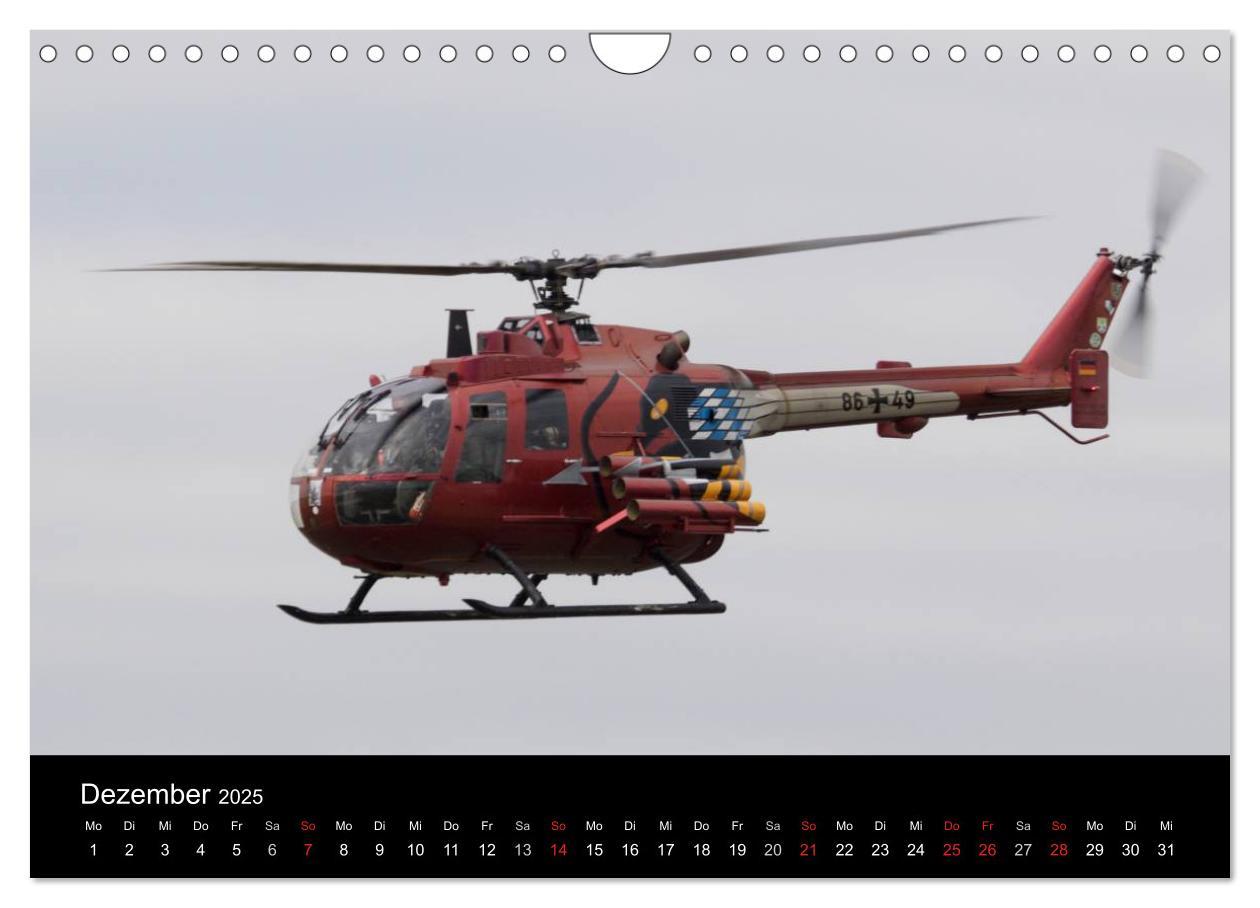 Bild: 9783435472192 | Militärhubschrauber (Wandkalender 2025 DIN A4 quer), CALVENDO...