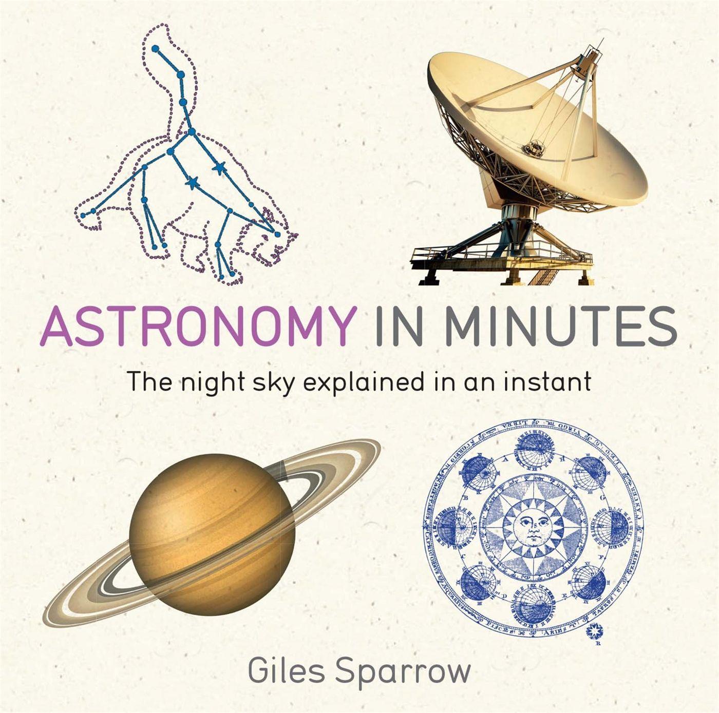 Cover: 9781848667235 | Astronomy in Minutes | The night sky explained in an instant | Sparrow