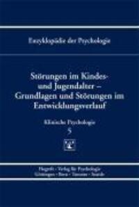 Cover: 9783801705428 | Störungen im Kindes- und Jugendalter - Grundlagen und Störungen im...