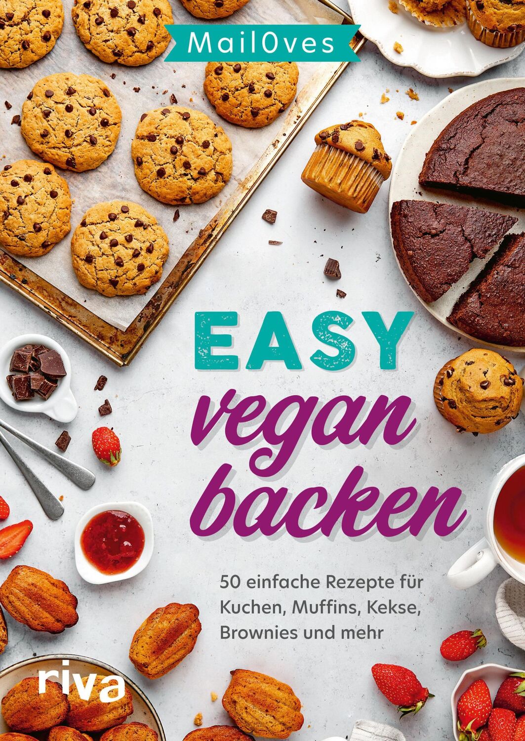 Cover: 9783742321244 | Easy vegan backen | Mail0ves | Taschenbuch | 144 S. | Deutsch | 2022