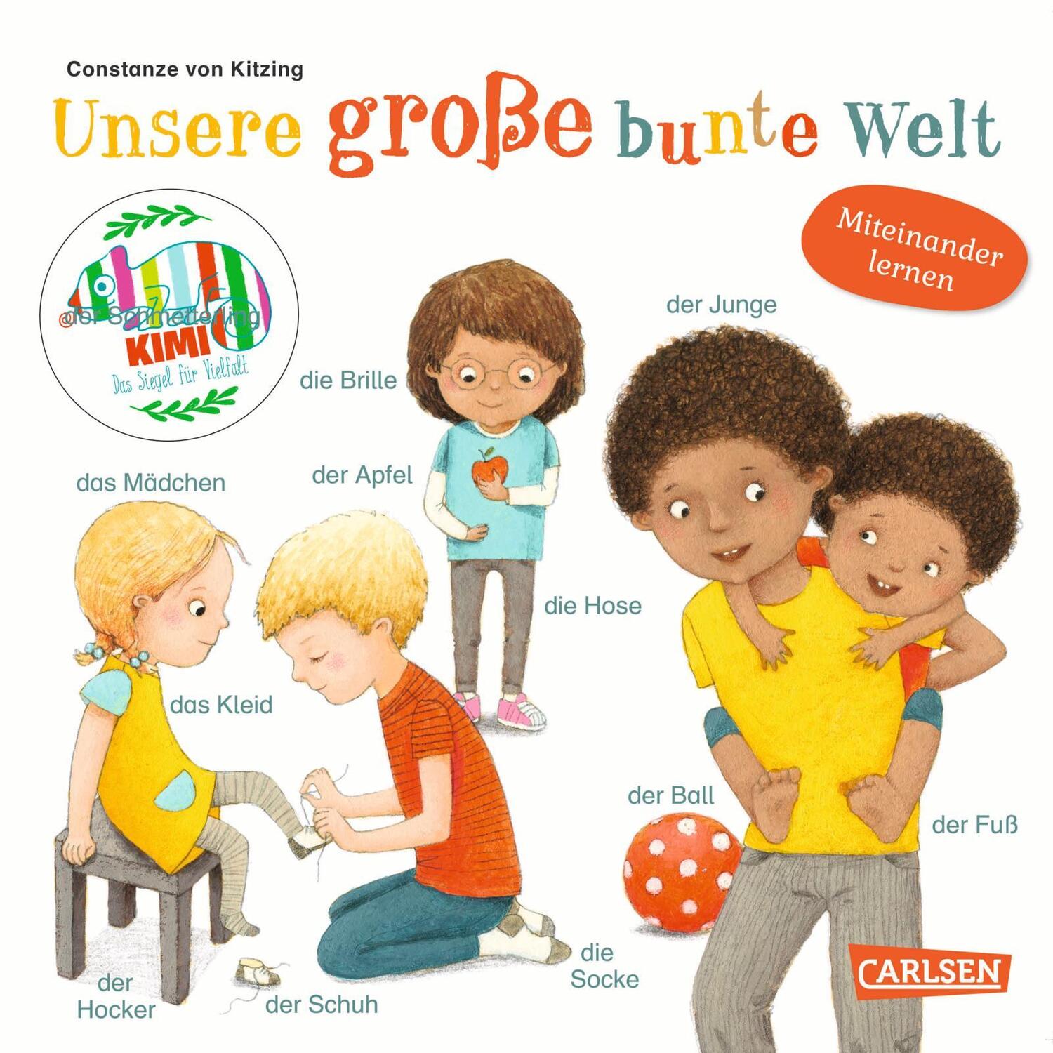 Bild: 9783551171405 | Unsere große bunte Welt - Pappbilderbuch ab 2 Jahren | Kitzing | Buch