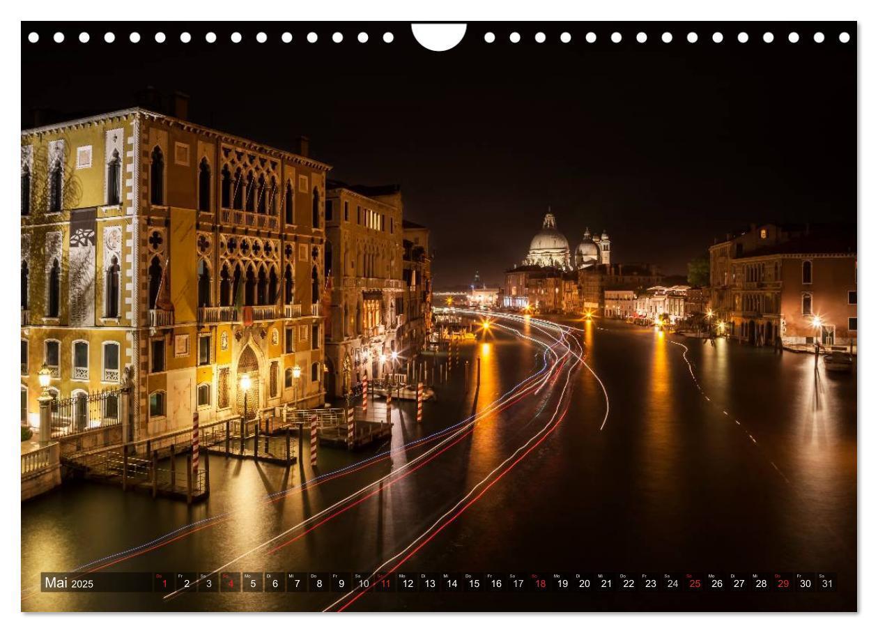 Bild: 9783435665631 | Leuchtendes Venedig (Wandkalender 2025 DIN A4 quer), CALVENDO...