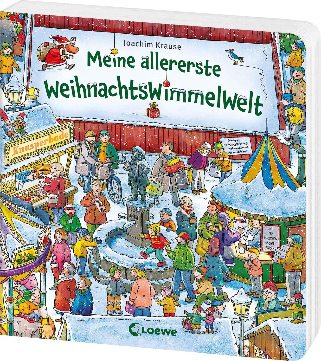 Cover: 9783743219687 | Meine allererste WeihnachtsWimmelWelt | Loewe Wimmelbücher (u. a.)