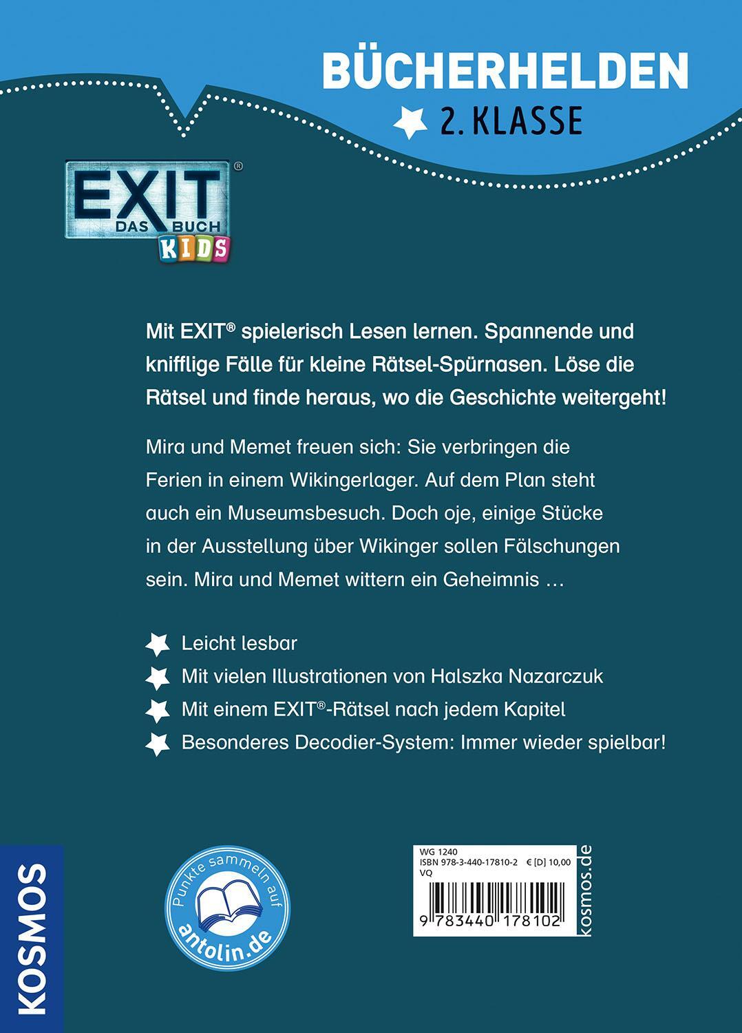 Bild: 9783440178102 | EXIT® - Das Buch Kids, Bücherhelden 2. Klasse, Gefährliche Ferien