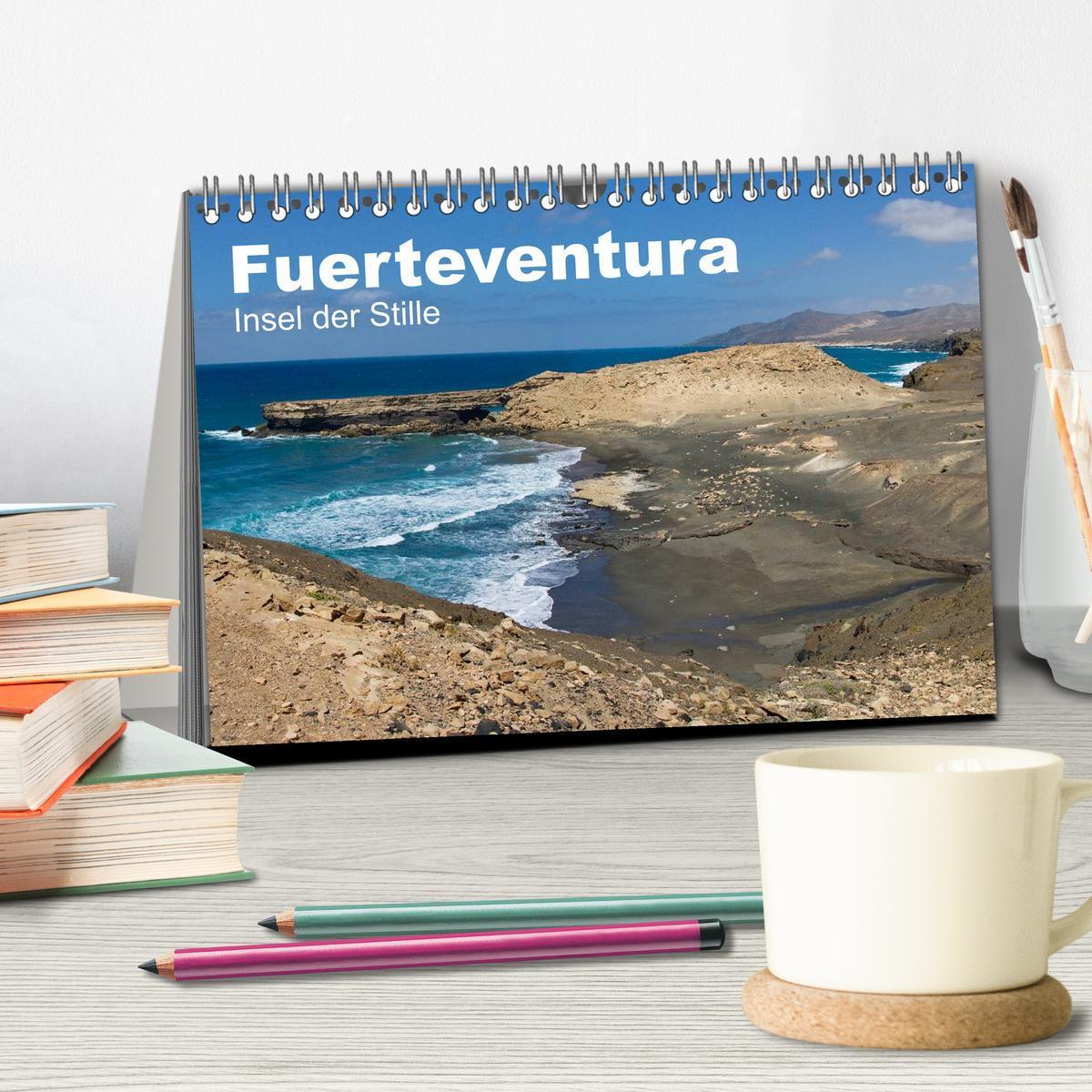 Bild: 9783435710348 | Fuerteventura, Insel der Stille (Tischkalender 2025 DIN A5 quer),...