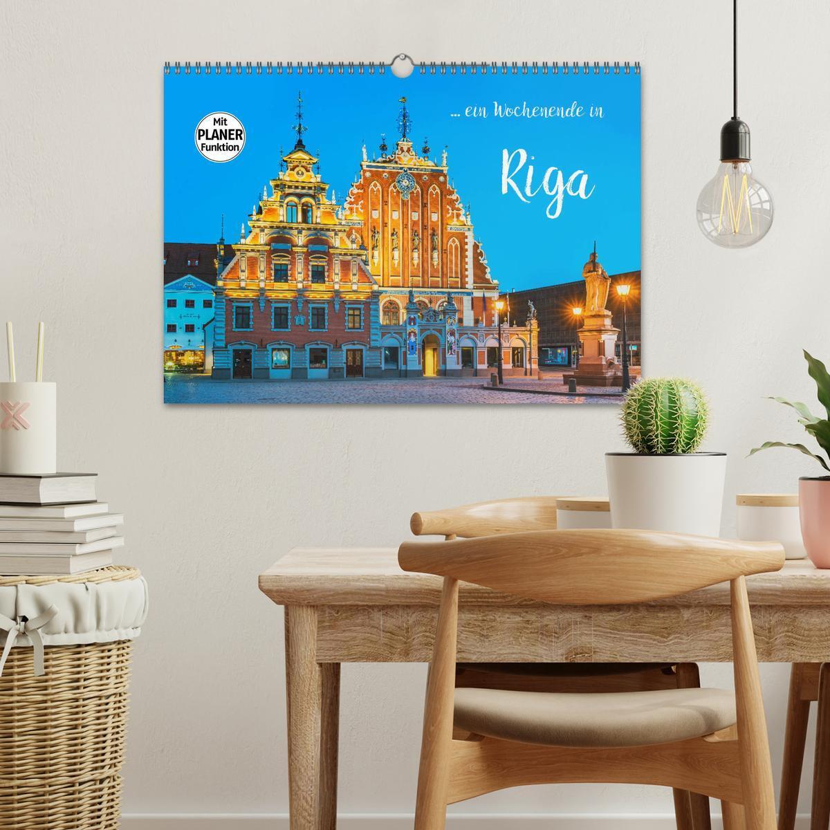 Bild: 9783435427413 | Ein Wochenende in Riga (Wandkalender 2025 DIN A3 quer), CALVENDO...