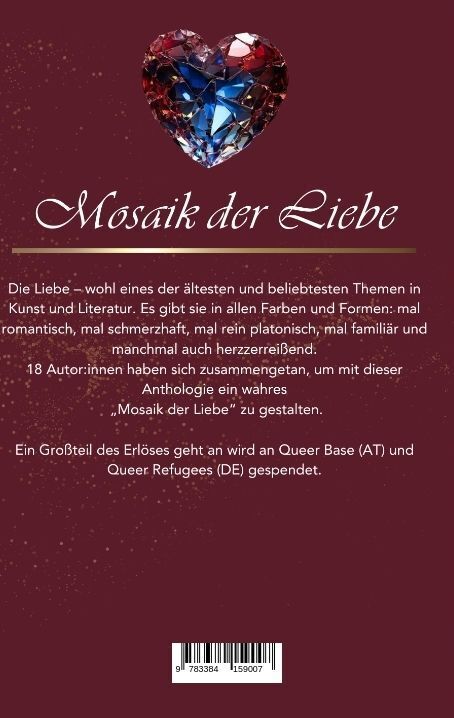 Bild: 9783384159007 | Mosaik der Liebe | Eine bunte Anthologie | Schreibfeder | Taschenbuch