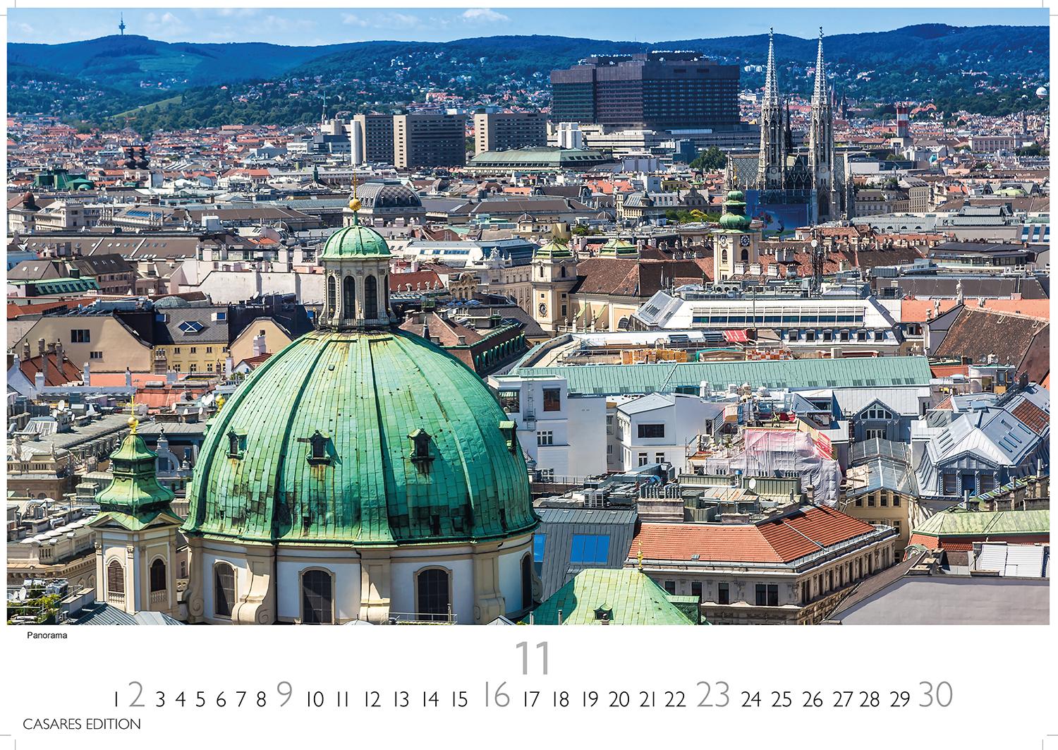 Bild: 9781835241486 | Wien 2025 L 35x50cm | H. W. Schawe | Kalender | 14 S. | Deutsch | 2025