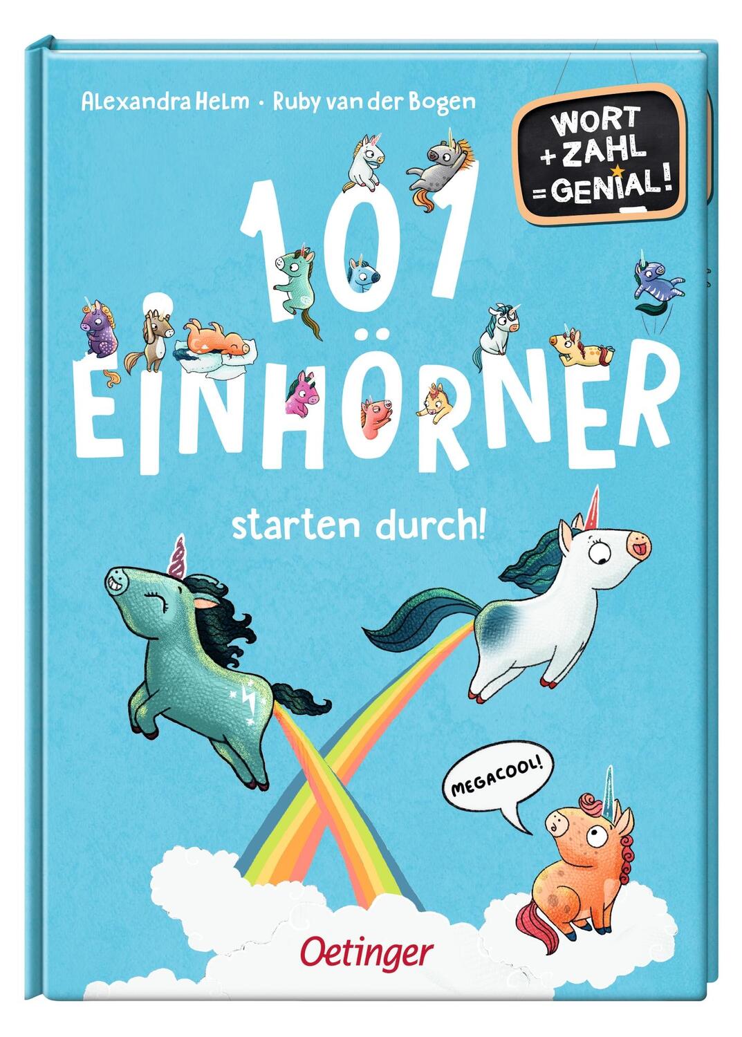 Bild: 9783751204668 | 101 Einhörner starten durch | Wort + Zahl = genial! Level 1 | Bogen