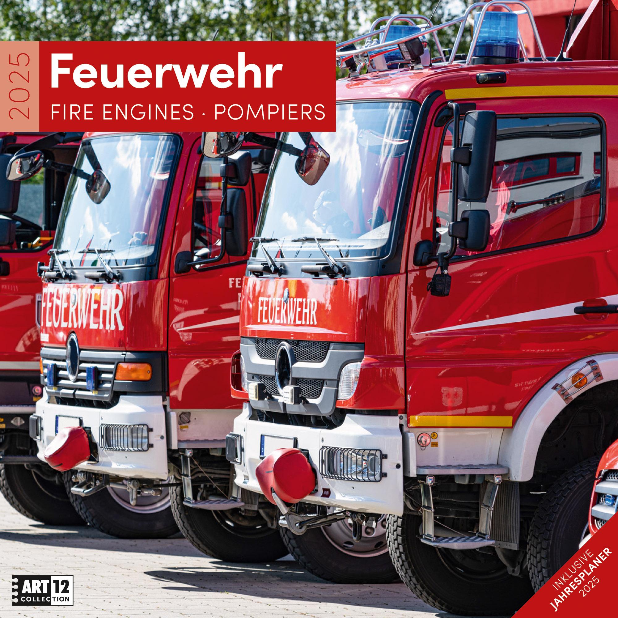 Cover: 9783838445175 | Feuerwehr Kalender 2025 | Ackermann Kunstverlag | Kalender | 28 S.